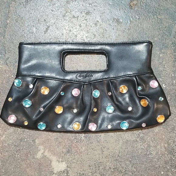 Candie's Handbags - Candies Embellished Black Clutch Candie's Handbags - Candies Embellished Black Clutch